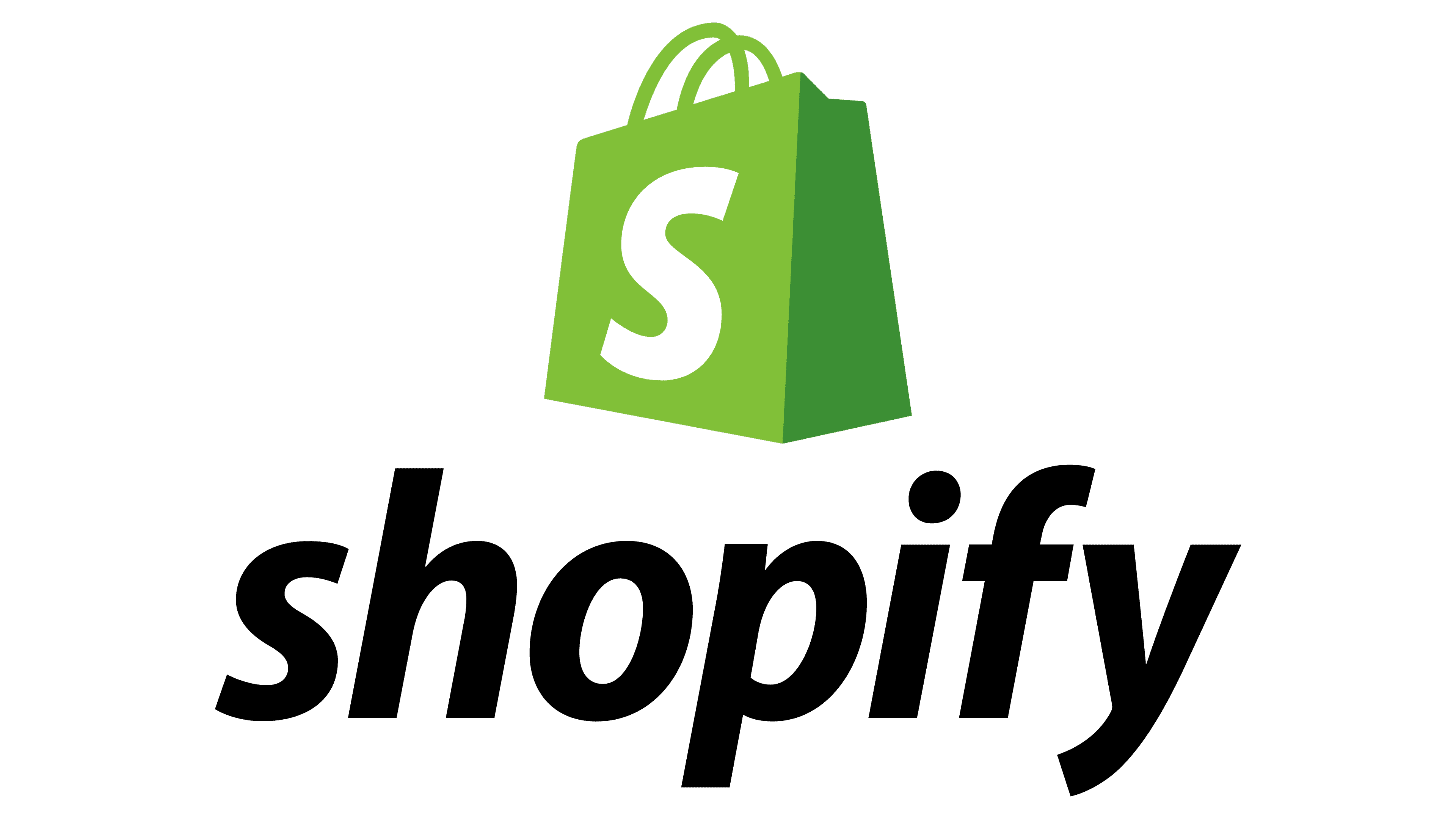 The Shopify logo, the green shopping-bag mark above the shopify wordmark.