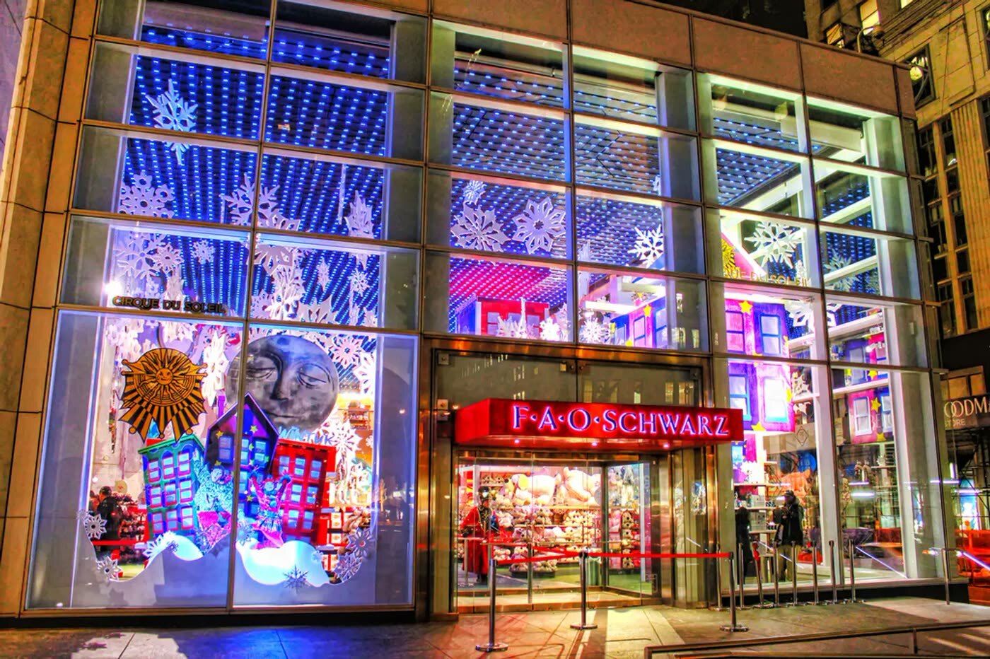 FAO Schwarz, in the world